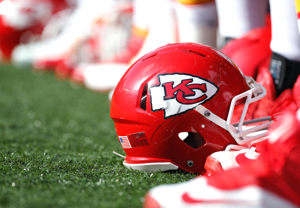 Kansas City Chiefs helmet