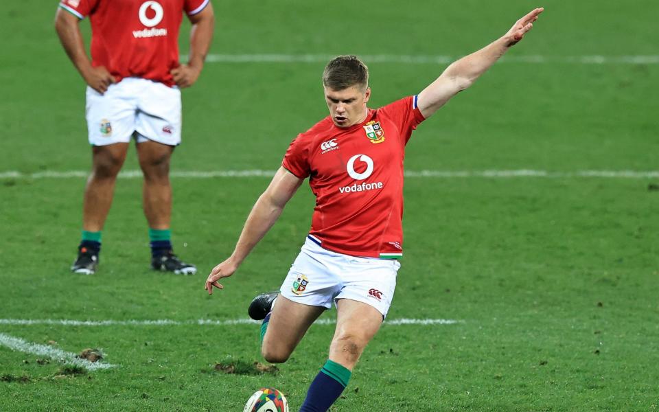 England captain Owen Farrell has been dropped from the Lions matchday squad in a number of changes - GETTY IMAGES