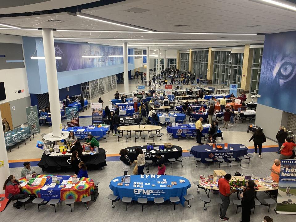 Corpus Christ ISD's Hope Symposium held Wednesday evening at Carroll High School included a resource fair, student performances and presentations on vaping prevention.