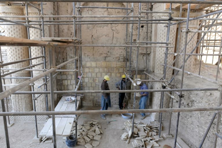 The mosque, which has weathered the centuries partly due to the arid climate of the region, is one of the best preserved Islamic buildings of its age in the world