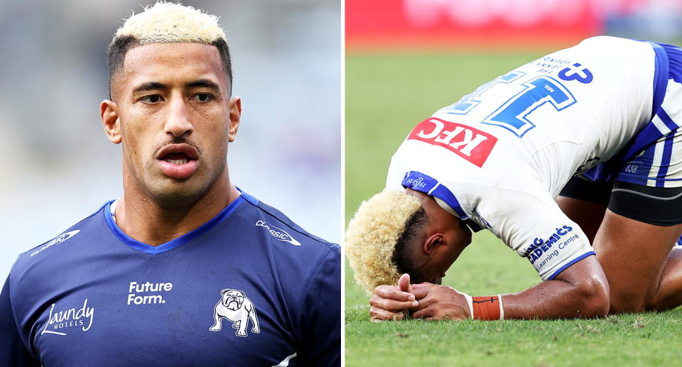 Viliame Kikau will undergo surgery on a compound fracture of his ring finger and is expected to miss between four and six weeks. Image: Getty
