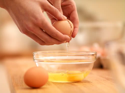 <div class="caption-credit"> Photo by: COURTESY OF GETTY IMAGES</div><div class="caption-title">Eggs</div>We all know we shouldn't skip the most important meal of the day, and now we have a new reason to include eggs in our breakfast spread! "Eggs are rich in sulfur, which is beneficial to the skin because it is vital in the synthesis of collagen," explains Dr. Gross. "Sulfur helps build the structure of the skin."