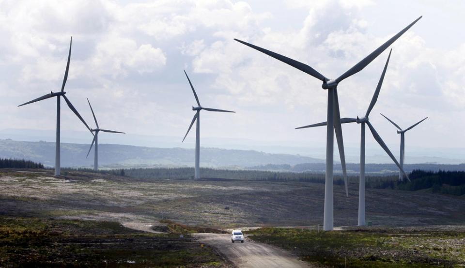 Boris Johnson has pushed for the UK to look to become the ‘Saudi Arabia of wind’ (Danny Lawson/PA) (PA Archive)