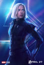 <p>Scarlett Johansson, in her new blond coif, is back at Cap’s side and ready to rejoin her former teammates. (Photo: Marvel Studios) </p>