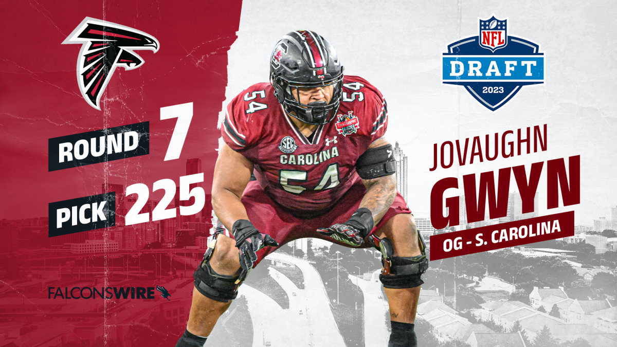 Falcons draft OL Jovaughn Gwyn in the seventh round