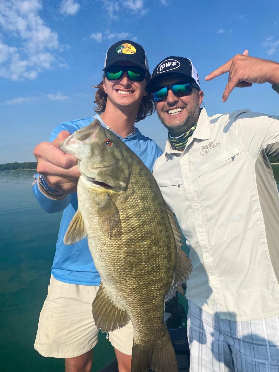 luke bryan and nephew Cheshire