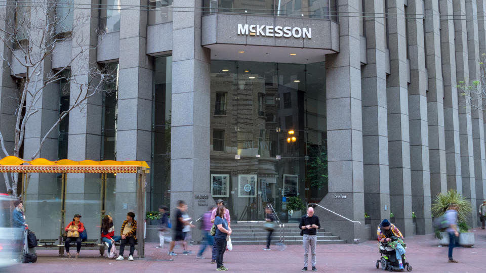 SAN FRANCISCO, CA - MARCH 30, 2018: McKesson headquarters in San Francisco.