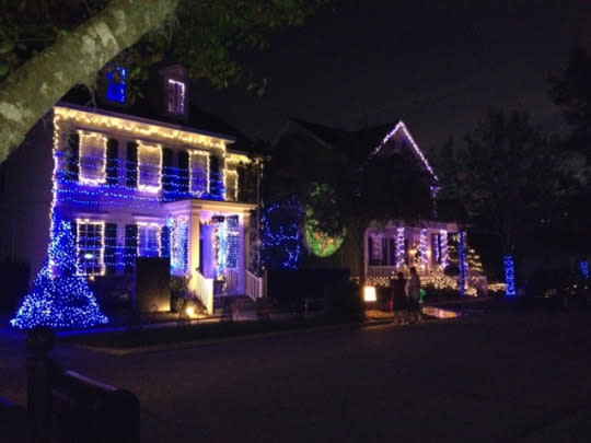 Lights on Jeater Bend — Celebration Florida