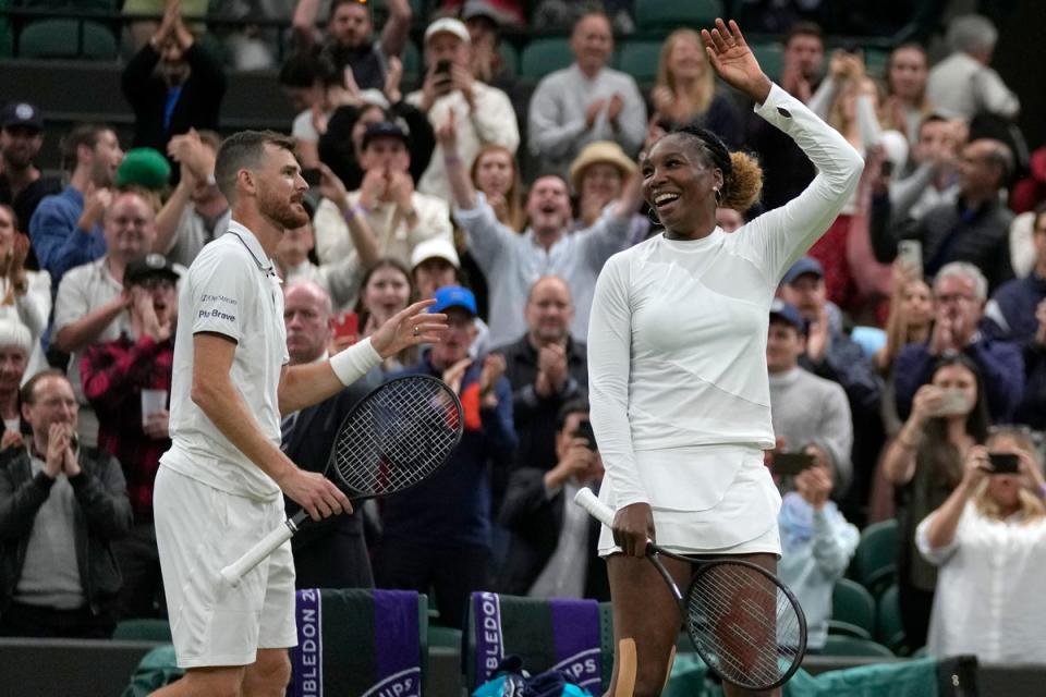 WIMBLEDON-VENUS WILLIAMS (AP)