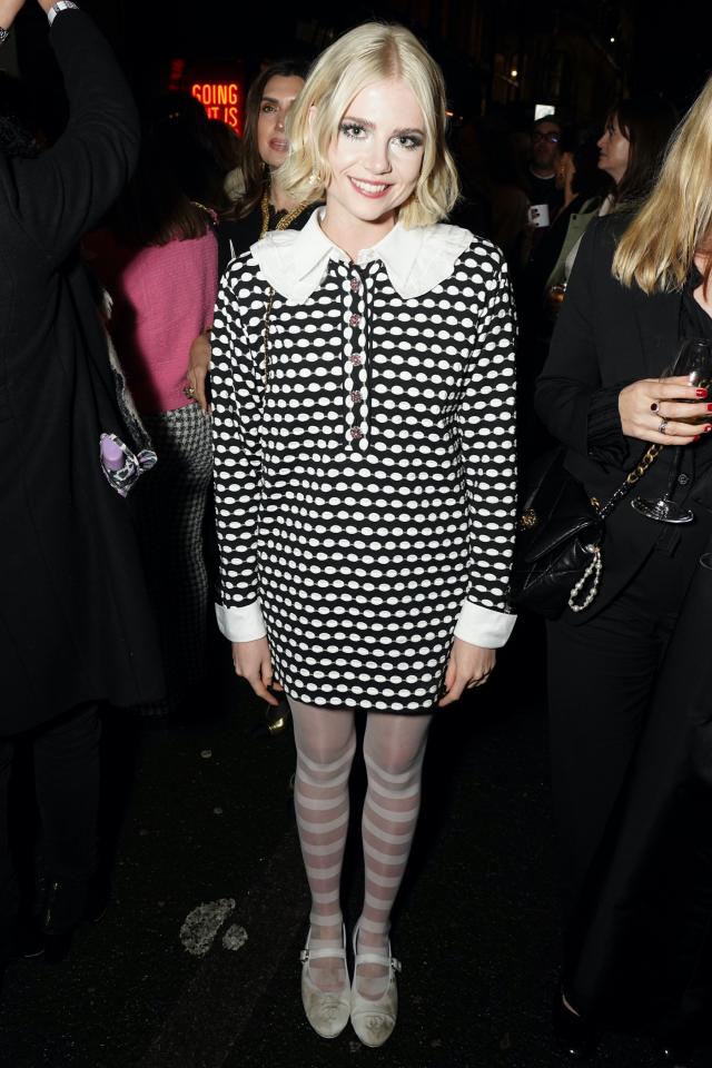 Lucy Boynton's Mary Jane Flats Bring Ballerina Style to Manchester at  Chanel's Metiers d'Art Show