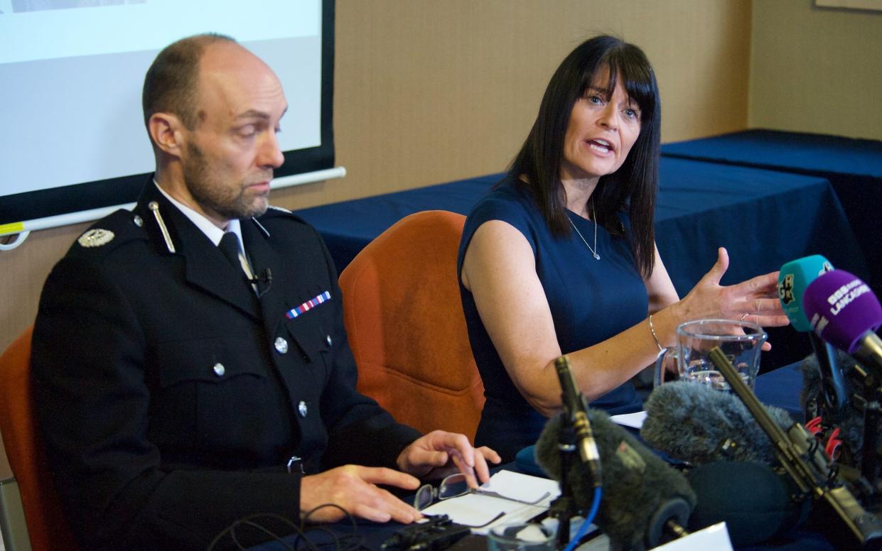 Asst Chief Constable Peter Lawson and senior investigating officer Det Supt Rebecca Smith - WS_BULLEY_PRESS