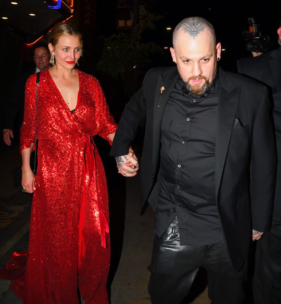 Cameron Diaz, Benji Madden | BG008/Bauer-Griffin/GC Images