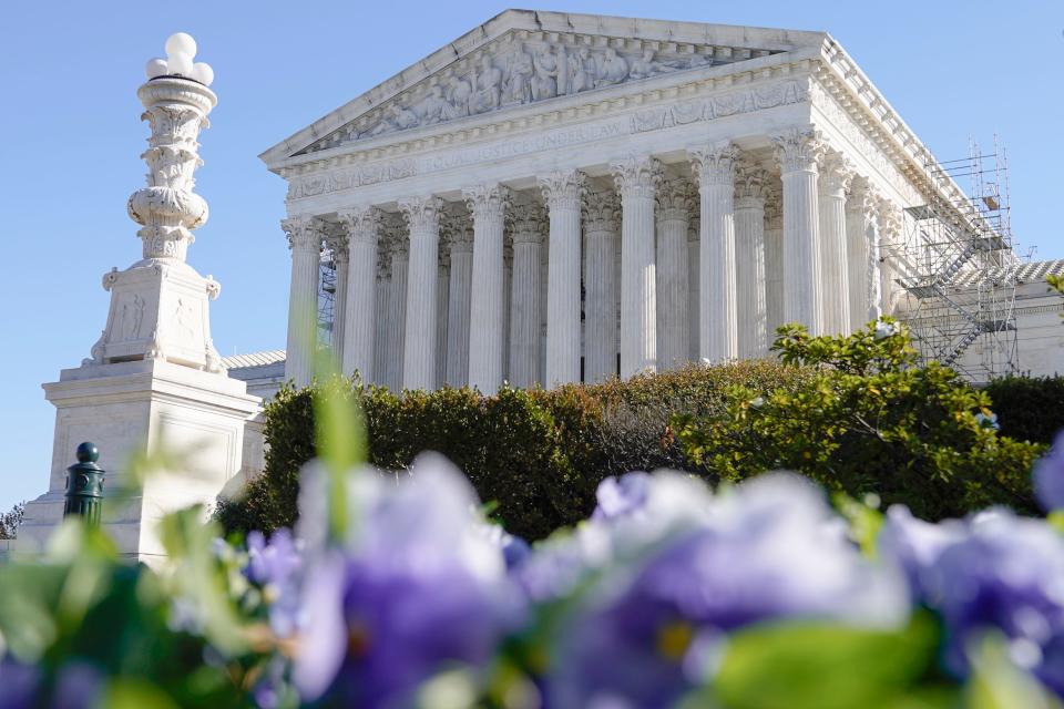 The U.S Supreme Court heard oral arguments Nov. 7. 2023, on a major Second Amendment challenge to a federal law that bans people who are subject to domestic violence restraining orders from owning guns.