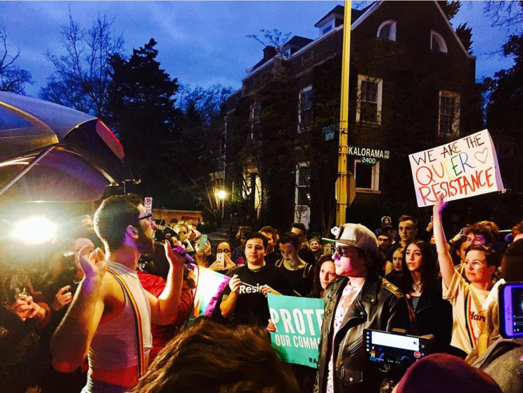 queer dance party ivanka trump protest