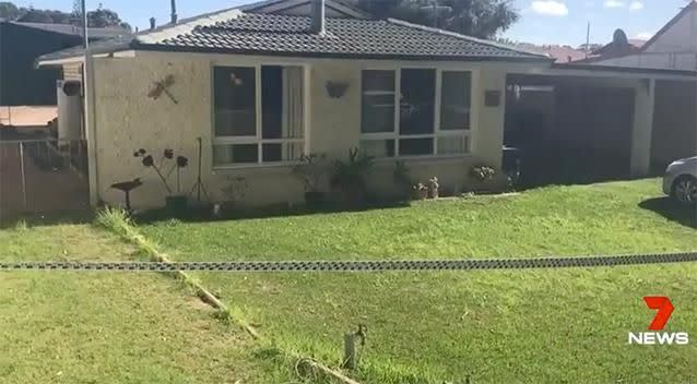 The elderly man lived on Randell Street in WA. Picture: 7 News