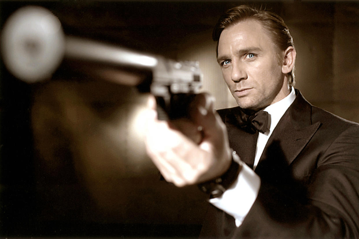 Daniel Craig makes his James Bond debut in 2006’s <em>Casino Royale</em>. (Sony Pictures/Everett Collection)