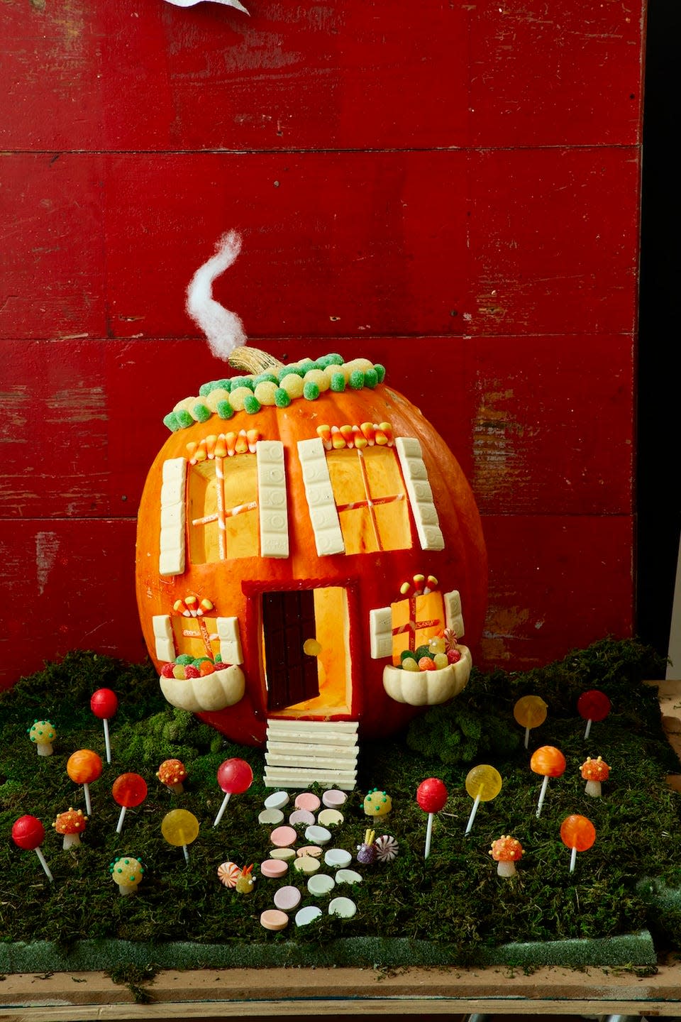 pumpkin carving ideas candy land pumpkin