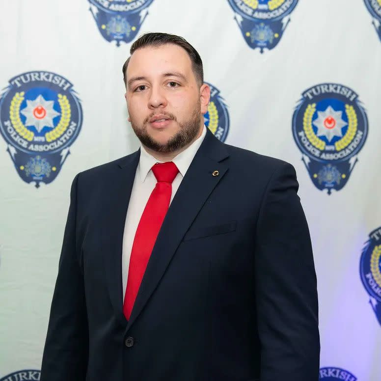 Sergeant Eren Emin was one of the officers who chased the alleged thief (Eren Emin/PA)