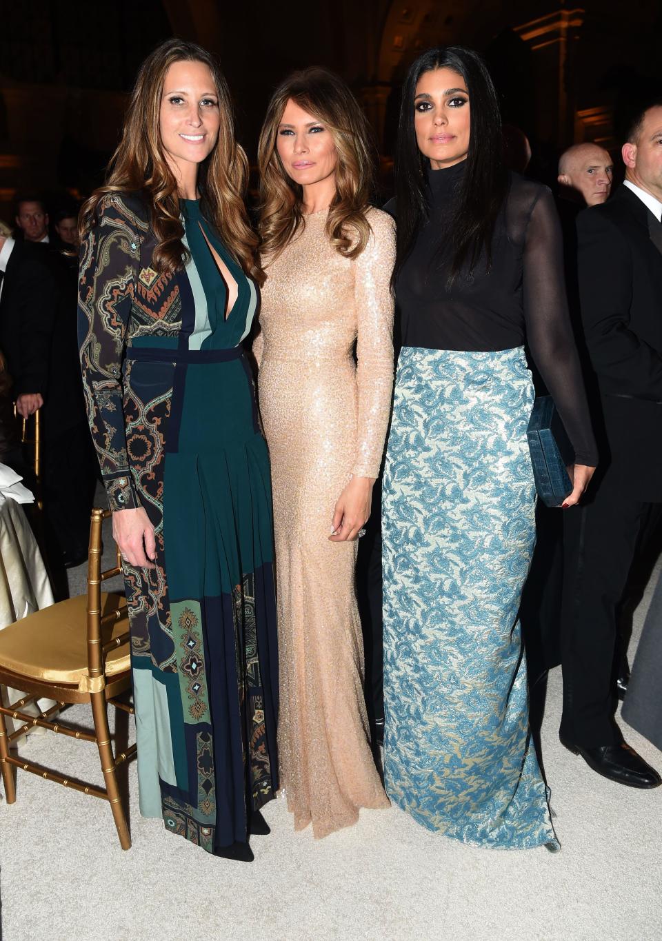 Stephanie Winston Wolkoff, Melania Trump, Rachel Roy