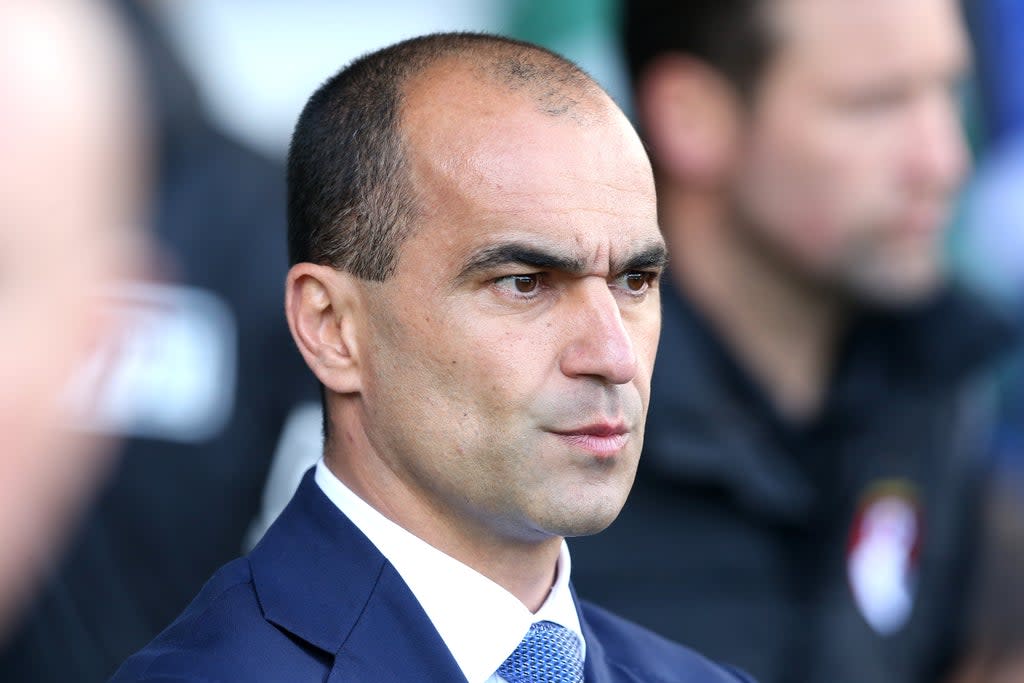 Roberto Martinez had a three-year stint in charge of Everton (Martin Rickett/PA) (PA Archive)