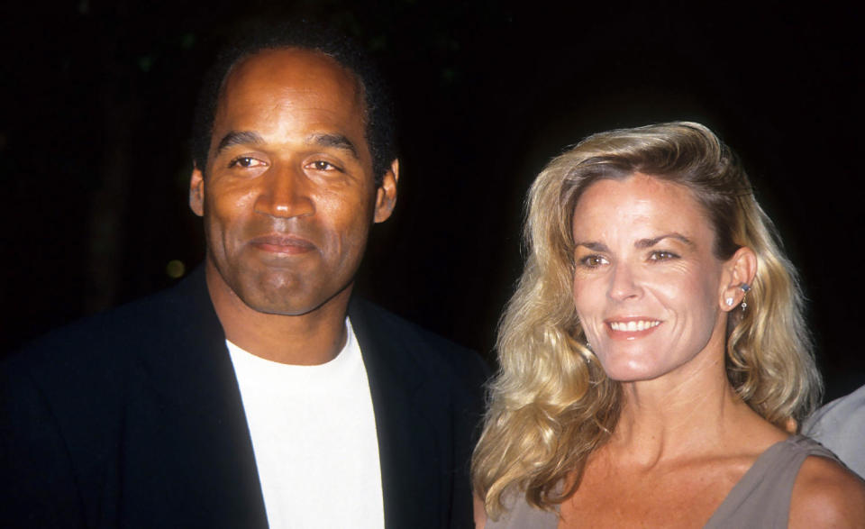 O.J. Simpson and Nicole Brown Simpson (Vinnie Zuffante / Getty Images)