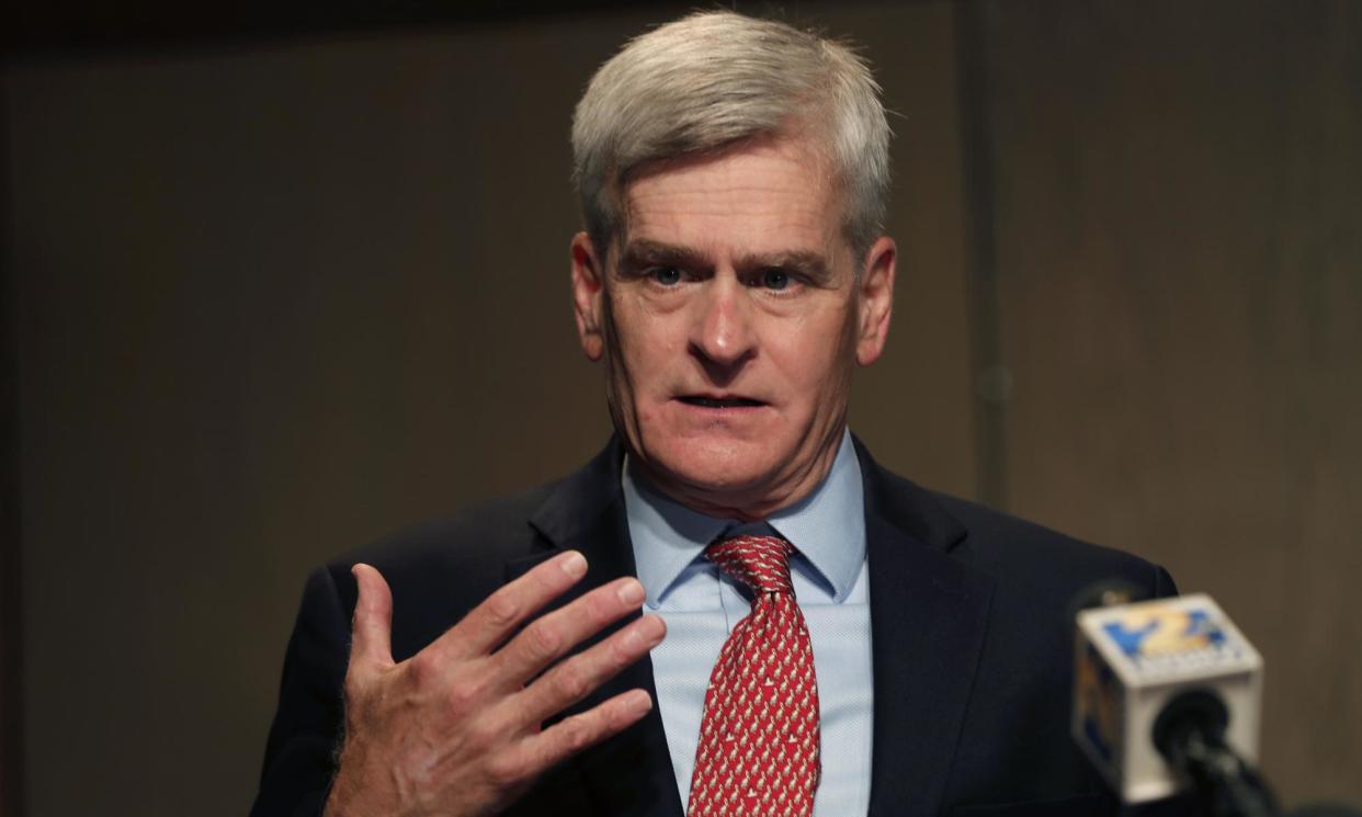 <span>Despite his criticisms towards Trump, Cassidy refrained from declaring whether he would endorse Trump as the Republican presidential nominee.</span><span>Photograph: Gerald Herbert/AP</span>