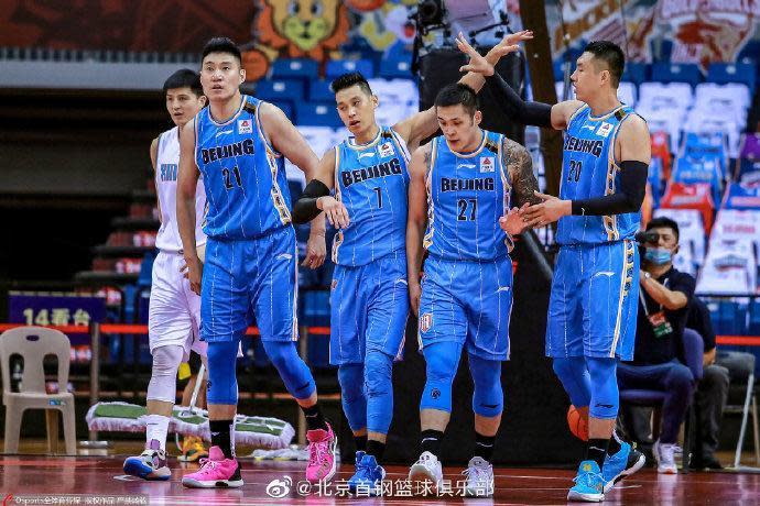 林書豪今天宣布新球季將不會重返北京打球，原東家北京首鋼送上祝福。（翻攝自北京首鋼籃球俱樂部微博）