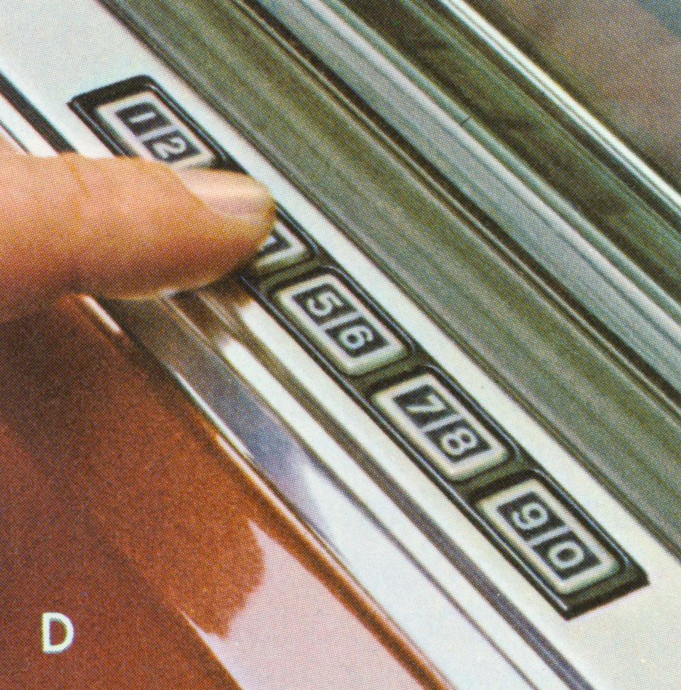 Ford's keyless entry feature debuted on  some 1980 models including the Lincoln Continental Mark VI.