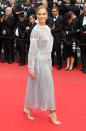 The Belgian actress' midi dress felt refreshing next to all the floor-length gowns.