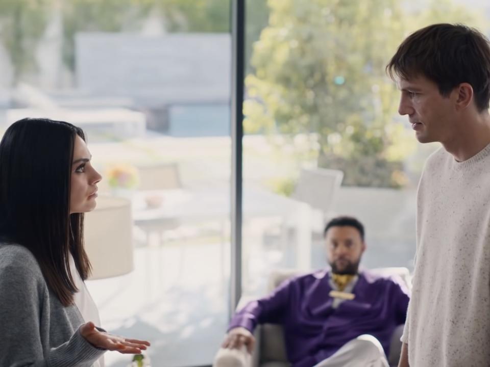 mila kunis ashton kutcher cheetos commerical