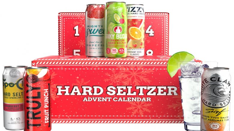Hard seltzer advent calendar