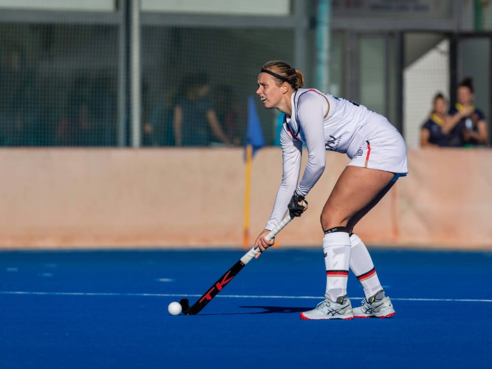 Doppelpack gegen Indien: Viktoria Huse (IMAGO/BEAUTIFUL SPORTS/Meurer)