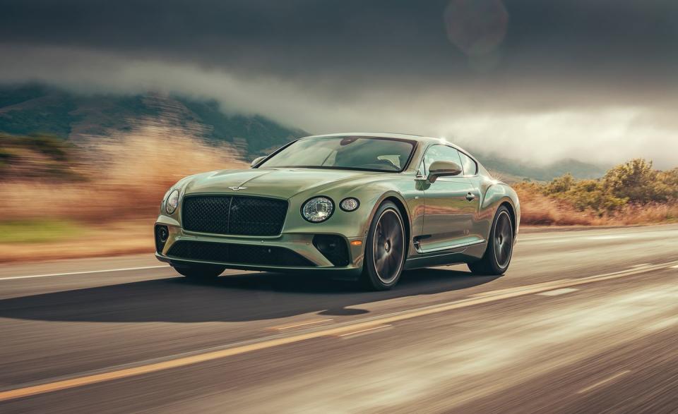 <p>2020 Bentley Continental GT V8 coupe</p>