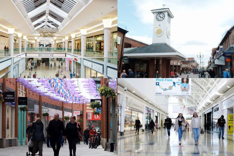 How many of these shopping centres can you name?
