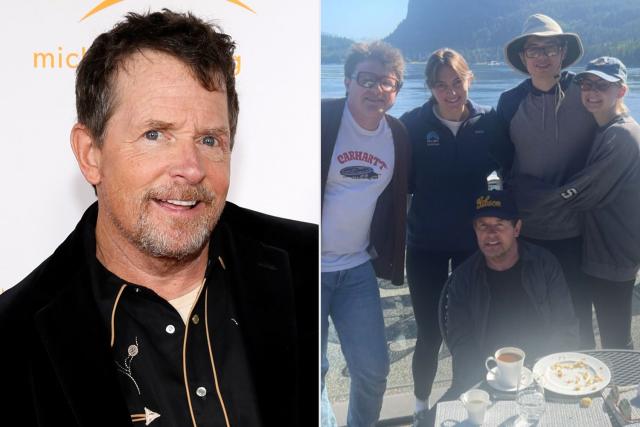 Michael J. Fox Shares Sweet Photos with All Four of His Kids Over ...