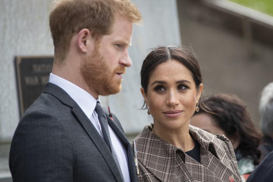 Parece que Meghan se antepone a la vieja pandilla de Harry: Getty Images