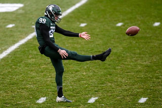 Michigan State football punter ranked No. 1 on Mel Kiper Jr.'s