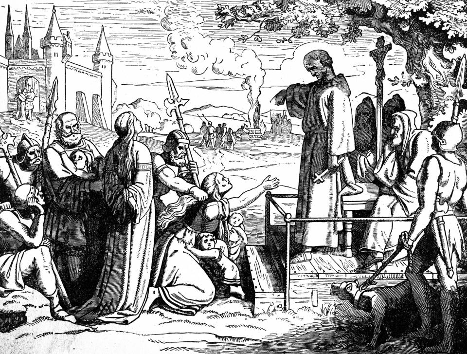 an illustration of the Spanish Inquisition