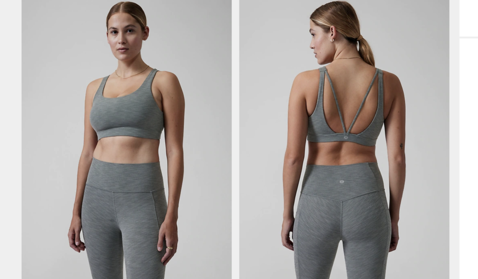 Sujetador Exhale de Athleta. (Foto: Athleta)