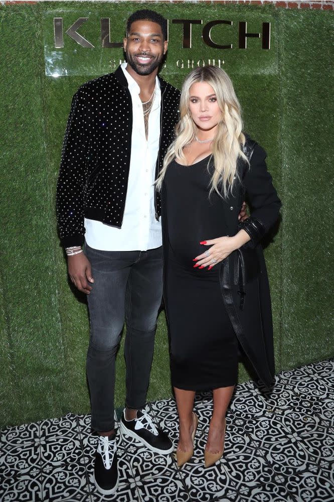 Tristan Thompson and Khloe Kardashian