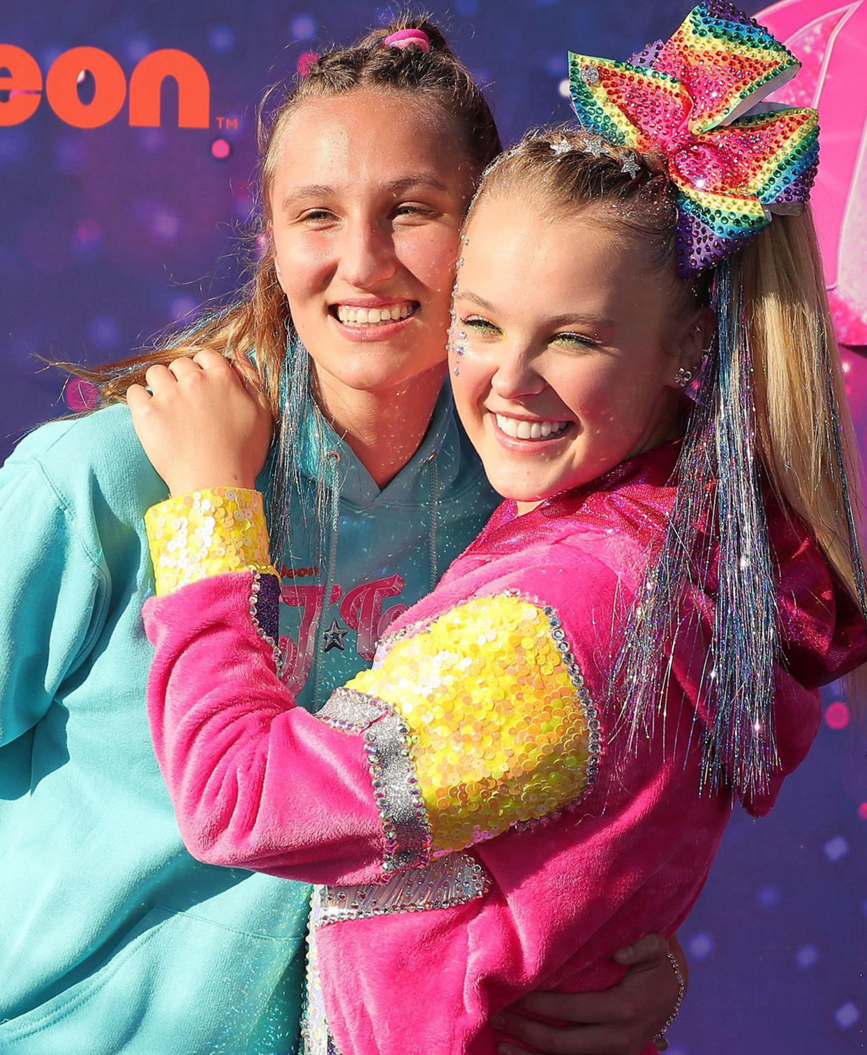 Kylie Prew and JoJo Siwa  (Leon Bennett / Getty Images)