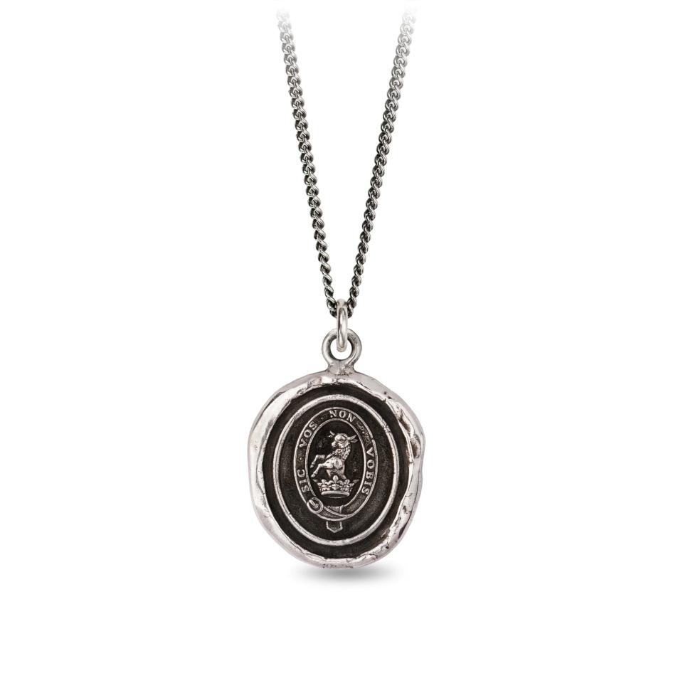 <p><a href="https://pyrrha.com/collections/mens-talismans/products/devoted-father" rel="nofollow noopener" target="_blank" data-ylk="slk:Shop Now;elm:context_link;itc:0;sec:content-canvas" class="link ">Shop Now</a></p><p>Devoted Father</p><p>$245.00</p><p>pyrrha.com</p>