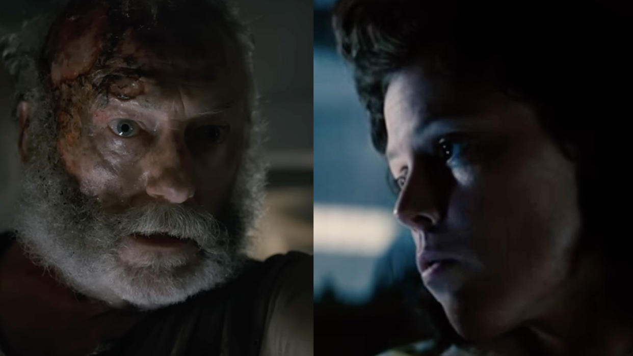  Liam Cunningham's Captain Elliot, Sigourney Weaver's Ripley 