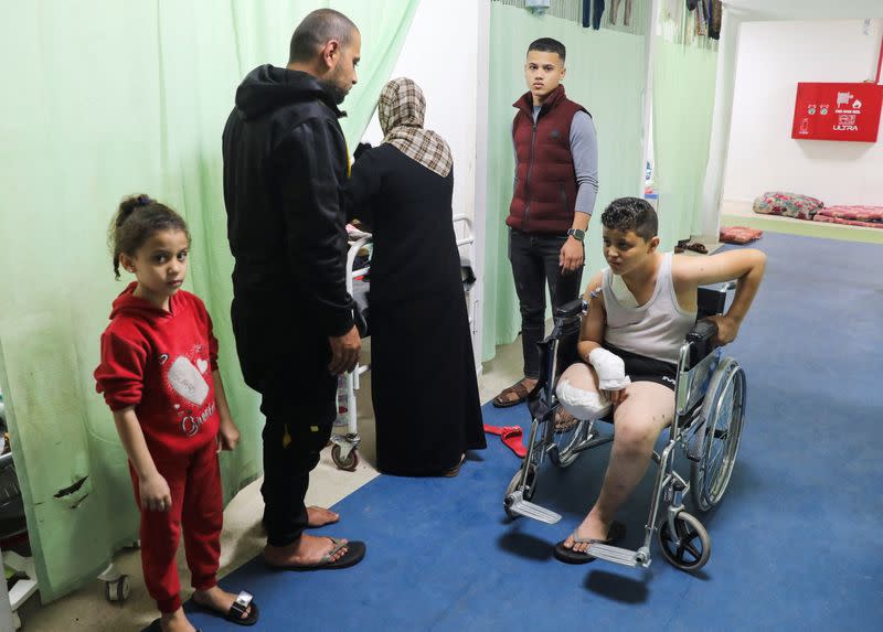 Surgeons report unprecedented numbers of limbs amputations among children in Gaza