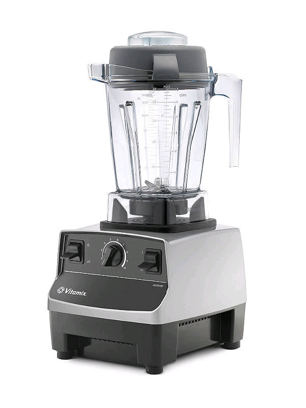 Platinum Vitamix® Aspire Blender <br><br>Your dutiful old blender may suddenly look dull. Boasting a powerful 1200W motor, the Vitamix can perform 50 different kitchen tasks. Use it to make ice cream in 30 seconds or piping hot fresh soup in less than five minutes. <br><br><b>£429.99, <a href="http://www.lakeland.co.uk/16905/Vitamix-Platinum-Aspire" rel="nofollow noopener" target="_blank" data-ylk="slk:Lakeland;elm:context_link;itc:0;sec:content-canvas" class="link ">Lakeland</a></b>