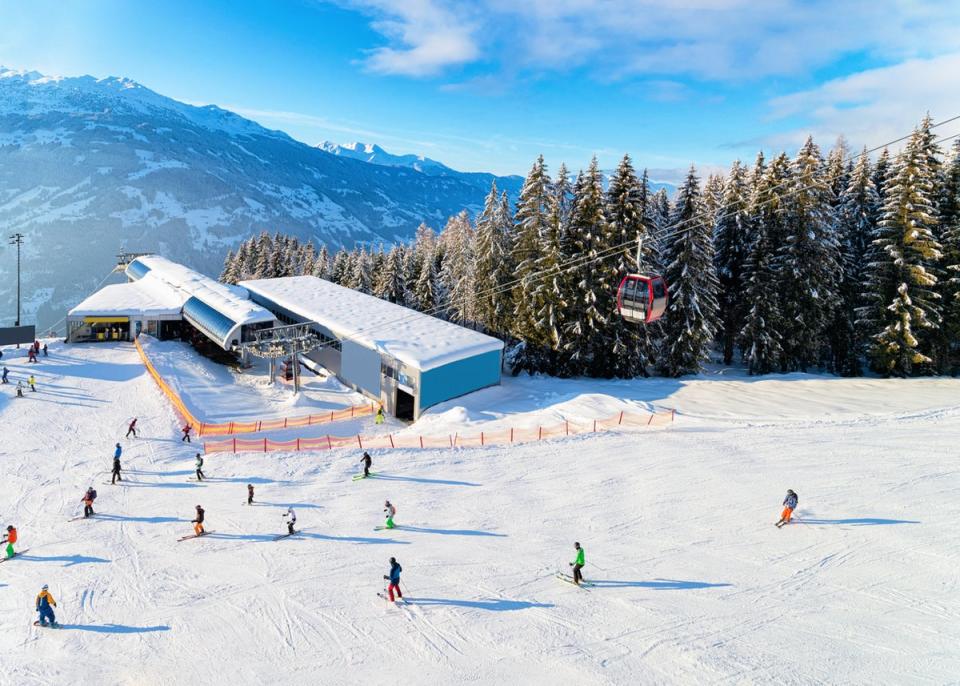 Lively Mayrhofen stretches across the Ziller Valley and around the Penken Mountain (Getty Images/iStockphoto)