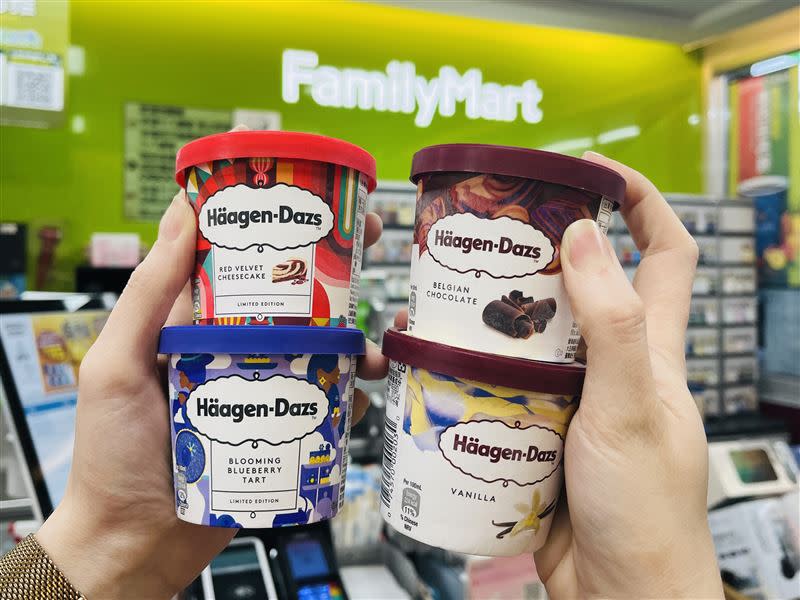 即日起至3月19日，Häagen-Dazs指定迷你杯系列「2件139元」。（圖／全家提供）