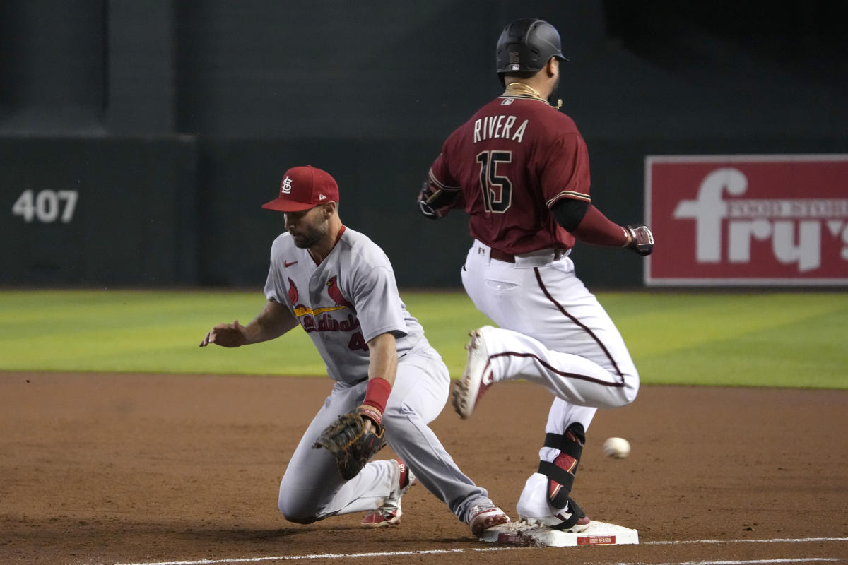 Cardinals overpower Diamondbacks with 5 home runs in 11-7 victory National  News - Bally Sports