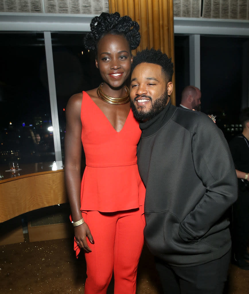 Lupita Nyong'o and Ryan Coogler