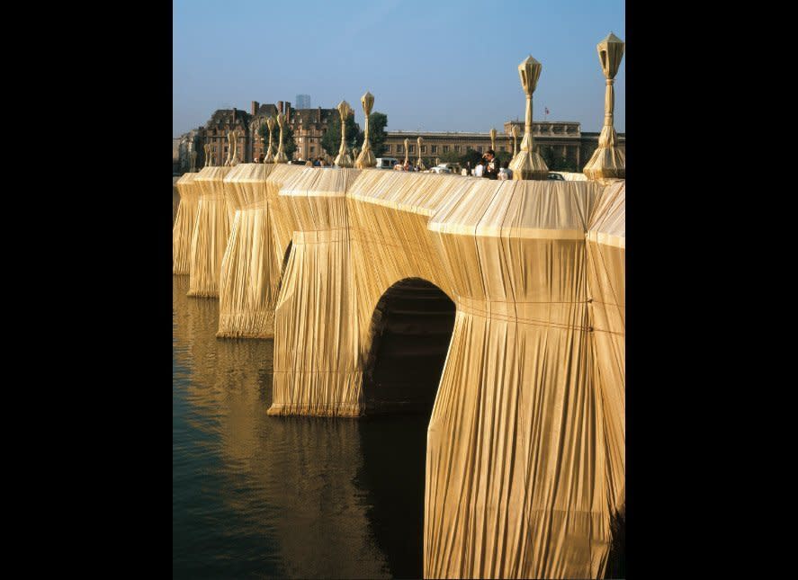 Wolfgang Volz  Christo and Jeanne-Claude  "The Pont Neuf Wrapped, Paris, 1975-85"